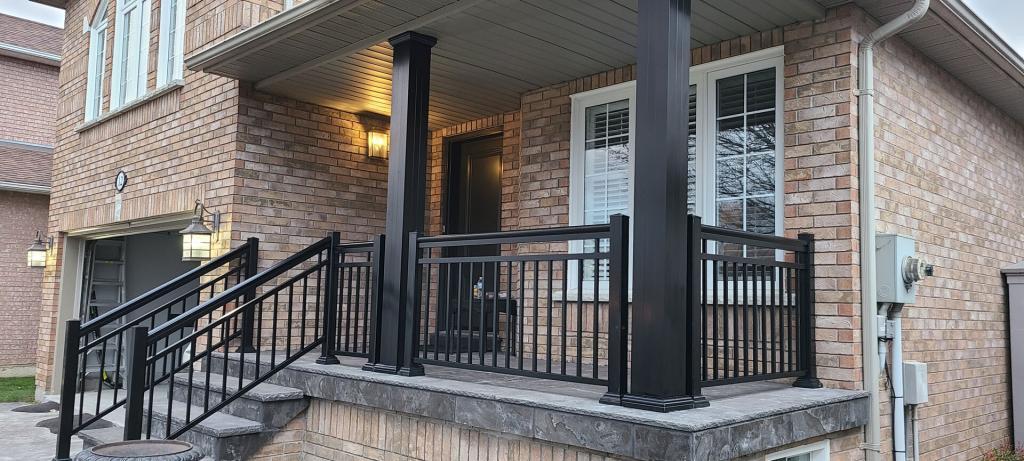 Aluminum Porch Railings 6