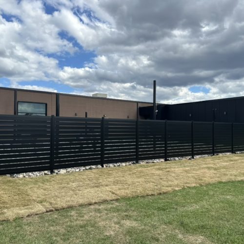 aluminum fence