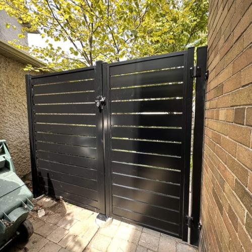 aluminum gates