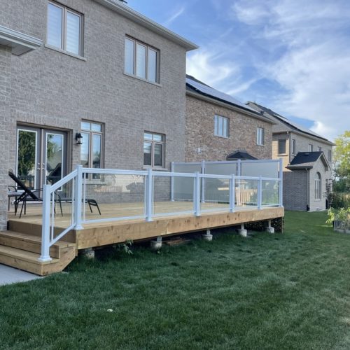 glass railings