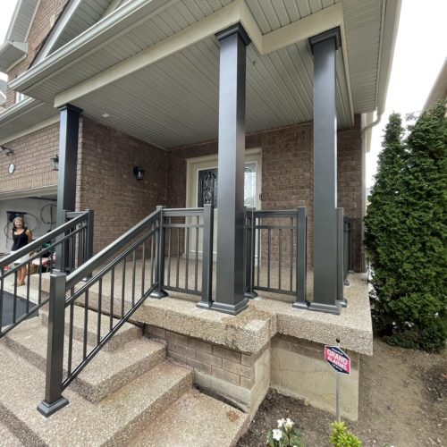 aluminum columns